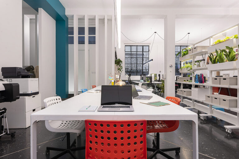 postazioni flessibili - piano 0 Coworking Lab Lambrate