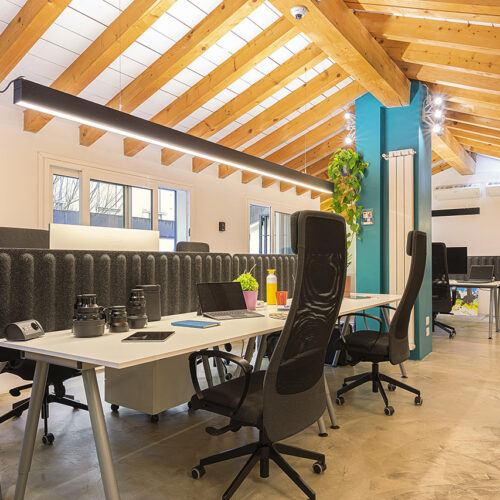 gruppo quattro postazioni dedicate - piano 2 Coworking Lab Lambrate