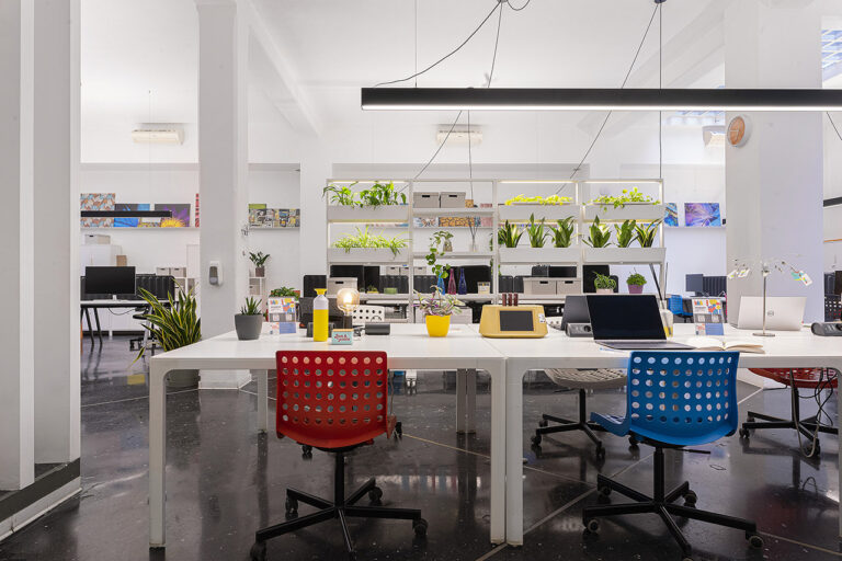 postazioni flessibili - piano 0 Coworking Lab Lambrate